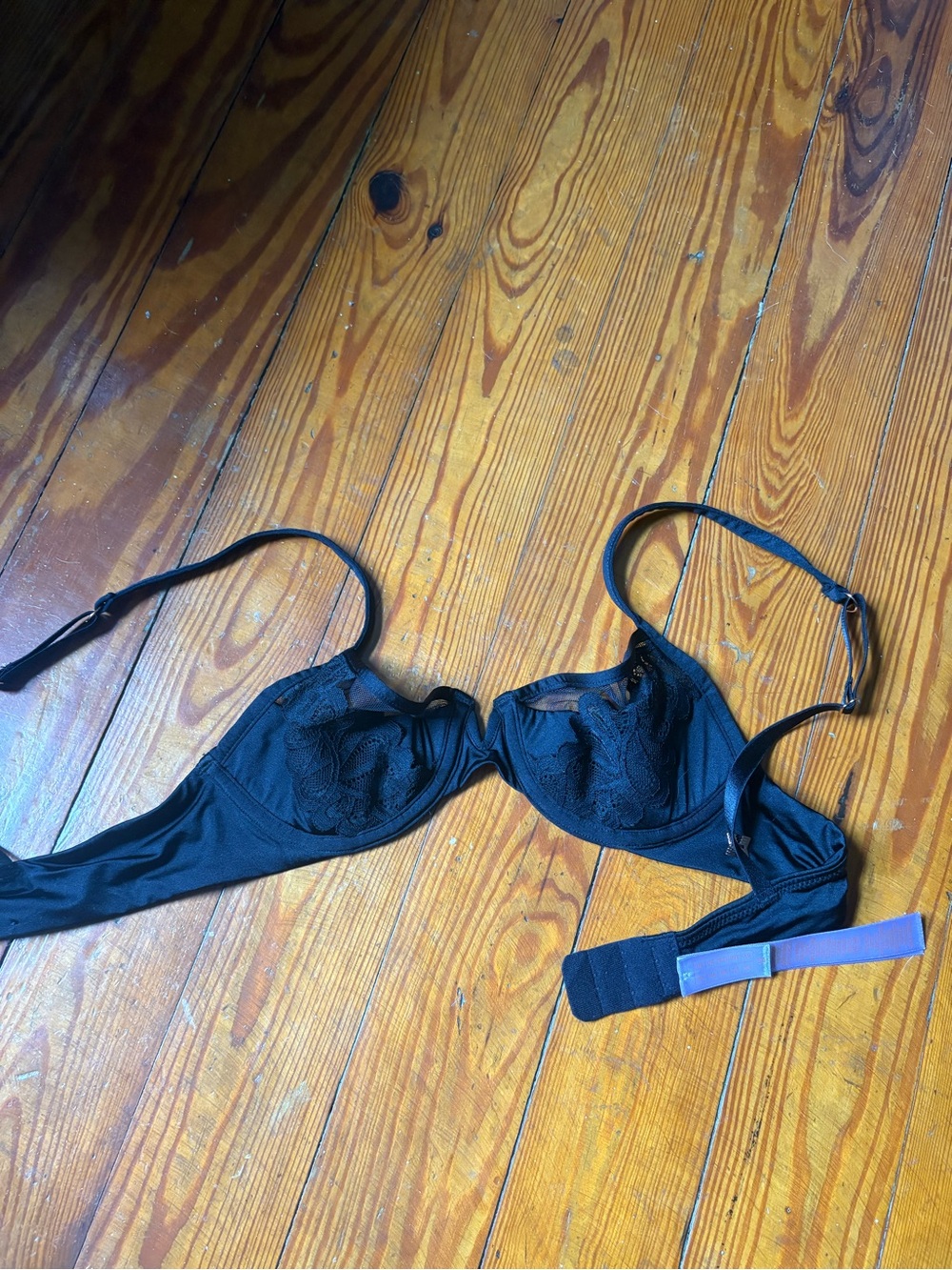 Black Lace Underwire Bra - Women Intimates & Sleepwear